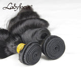 Loose Wave Virgin Brazilian Hair Unpocessed Human Hair Bundles 100g 3/4 Pieces Lot