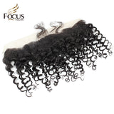 13x4 Lace Frontal Transparent Lace HD Closure Natural Black Straight Wavy Curly 12-20 inches