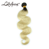 613 1B/613 Body Wave Blonde Virgin Human Hair Bundles 100g Hair Wefts