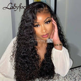 13x6 Lace Front Wig Water Wave Curly Virgin Human Hair Frontal Wigs