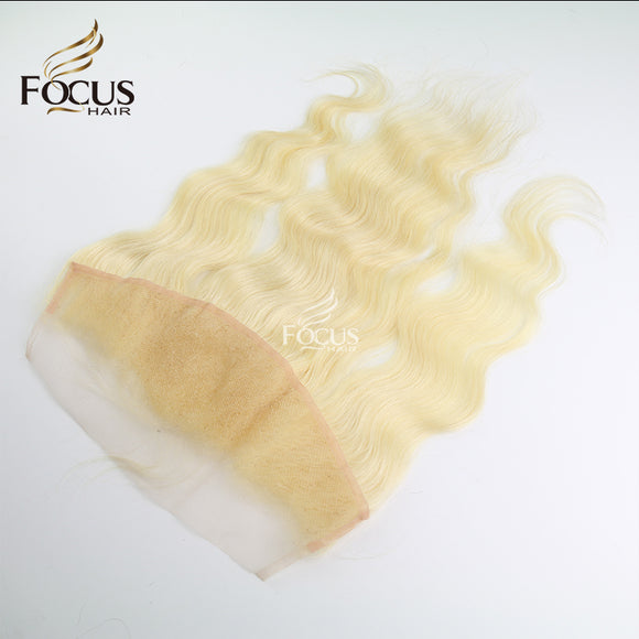 #613 13x4 Lace Frontal Transparent Lace Blonde Hair 12-20 inches