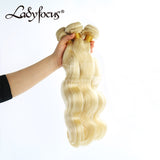 613 1B/613 Body Wave Blonde Virgin Human Hair Bundles 100g Hair Wefts