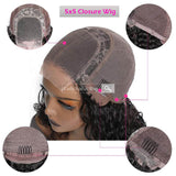 5x5 Lace Front Wig Body Wave Brazilian Virgin Human Hair Frontal Wigs