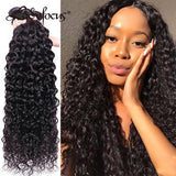 Water Wave Virgin Hair Unpocessed Brazilian Human Hair Bundles Curly Weave