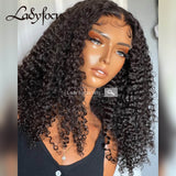 5x5 HD Lace Front Wig Water Wave Curly Virgin Human Hair Frontal Wigs