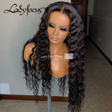 13x6 Lace Front Wig Deep Wave Curly Virgin Human Hair Frontal Wigs