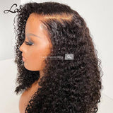 5x5 HD Lace Front Wig Afo Kinky Curly Virgin Human Hair Frontal Wigs