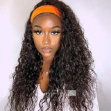 Wet And Wavy Water Wave Headband Wig Virgin Human Hair