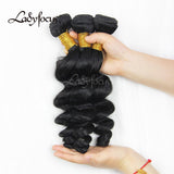 Loose Wave Virgin Brazilian Hair Unpocessed Human Hair Bundles 100g 3/4 Pieces Lot