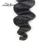 Loose Wave Virgin Brazilian Hair Unpocessed Human Hair Bundles 100g 3/4 Pieces Lot