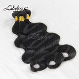 Lady Focus Body Wave Brazilian Virgin Hair Extension Unprocessed 3/4 Pcs Lot