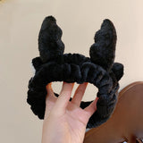 Lovely Wash Face Hairband Women Ponytail Holders Headband