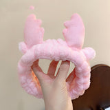 Lovely Wash Face Hairband Women Ponytail Holders Headband