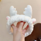 Lovely Wash Face Hairband Women Ponytail Holders Headband