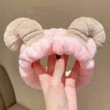 Lovely Wash Face Hairband Women Ponytail Holders Headband