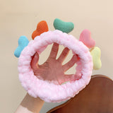 Lovely Wash Face Hairband Women Ponytail Holders Headband