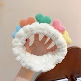 Lovely Wash Face Hairband Women Ponytail Holders Headband