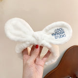 Lovely Wash Face Hairband Women Ponytail Holders Headband