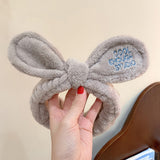 Lovely Wash Face Hairband Women Ponytail Holders Headband