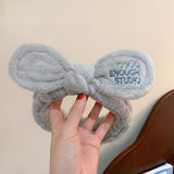 Lovely Wash Face Hairband Women Ponytail Holders Headband