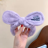 Lovely Wash Face Hairband Women Ponytail Holders Headband