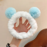 Lovely Wash Face Hairband Women Ponytail Holders Headband